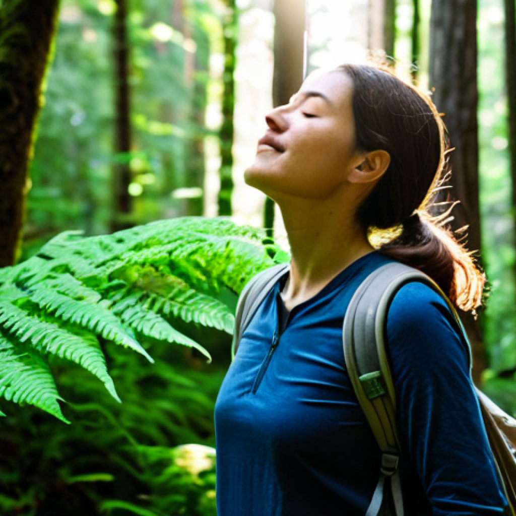 숲 테라피와 생명 존중의 가치 - Mindful Forest Immersion**

A woman in comfortable hiking clothes, fully clothed and wearing appropr...