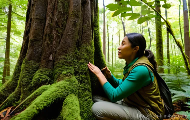 숲 테라피 워크숍 참여하기 - **Guided Sensory Immersion in a Temperate Forest:**
    "A diverse group of 5-7 adults, ranging from...