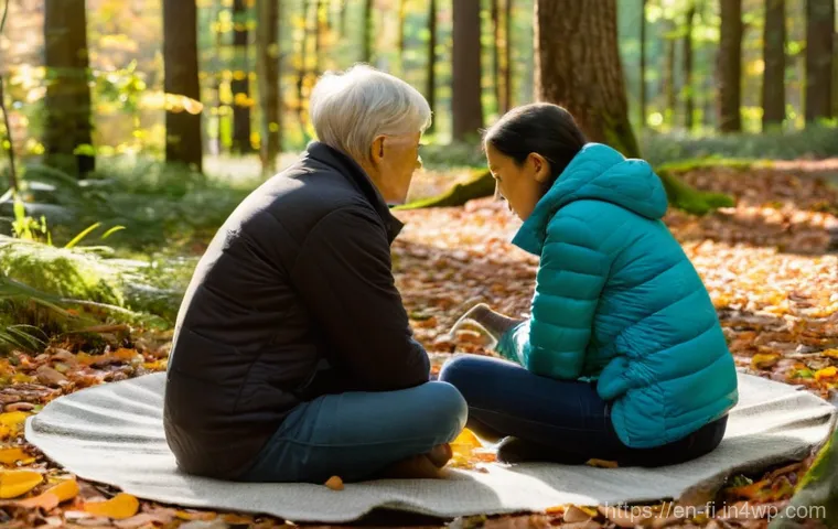 숲 테라피 워크숍 참여하기 - **Guided Sensory Immersion in a Temperate Forest:**
    "A diverse group of 5-7 adults, ranging from...